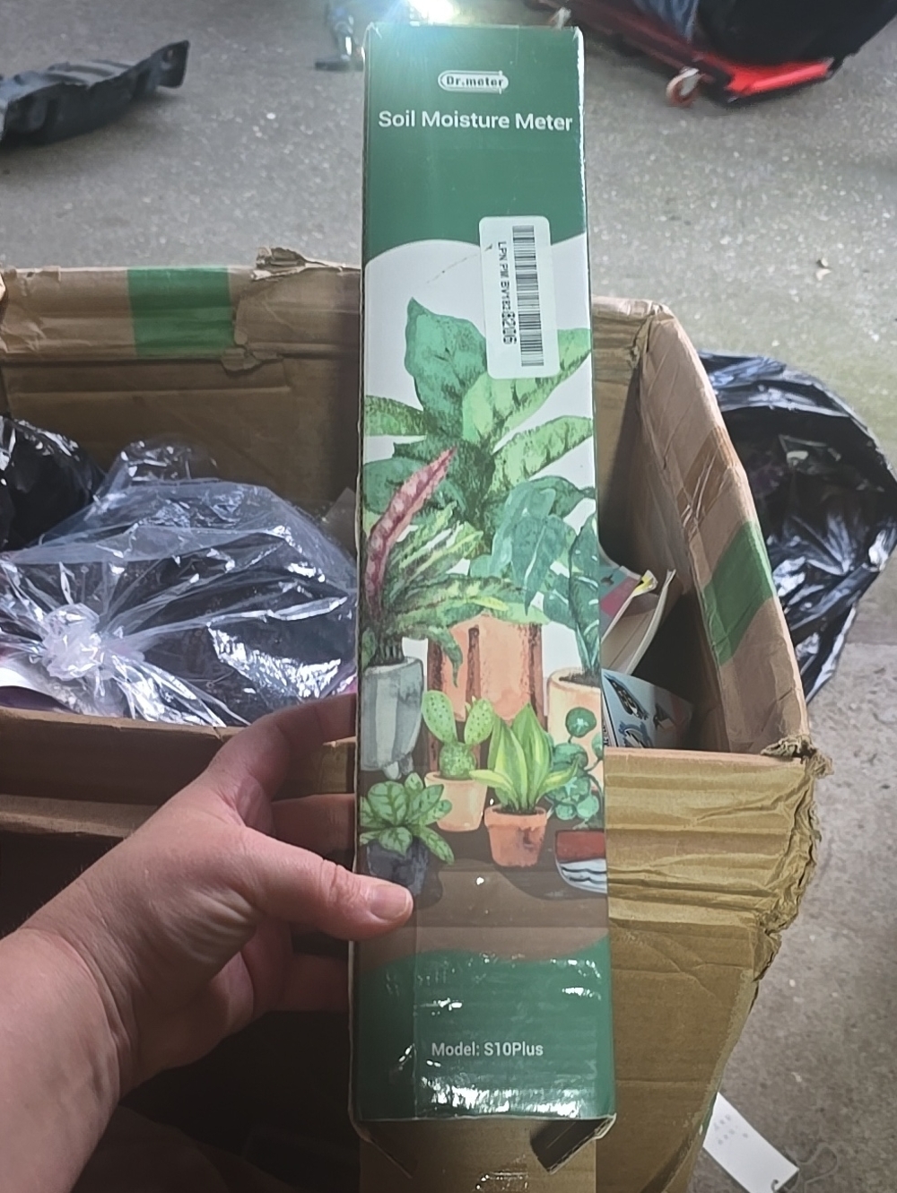 ❤️10/$13 Green Soil Moisture Meter - Accurate Plant Moisture Monitor